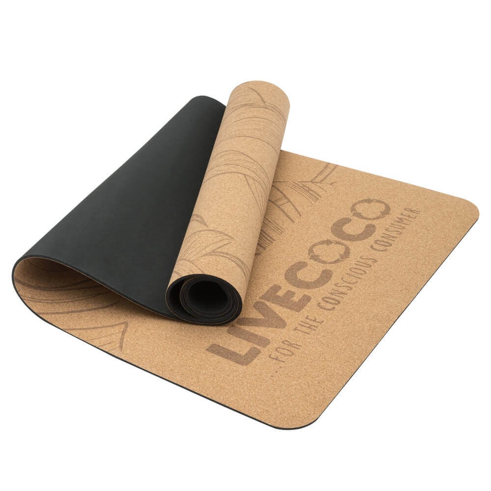 Cork Yoga Mat & Canvas Bag-4